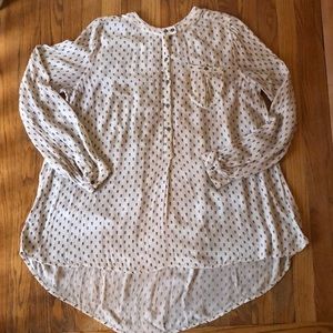 Free People Extra Long Flowing Tunic